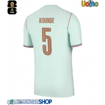 Maglie da calcio Francia Jules Kounde #5 Seconda Maglia Mondiali 2026  Manica Corta